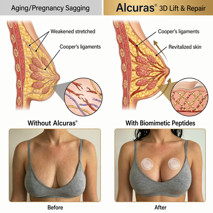 Alcuras®Targeted Breast & Buttock Enhancement Advanced Nano Microneedle Patch