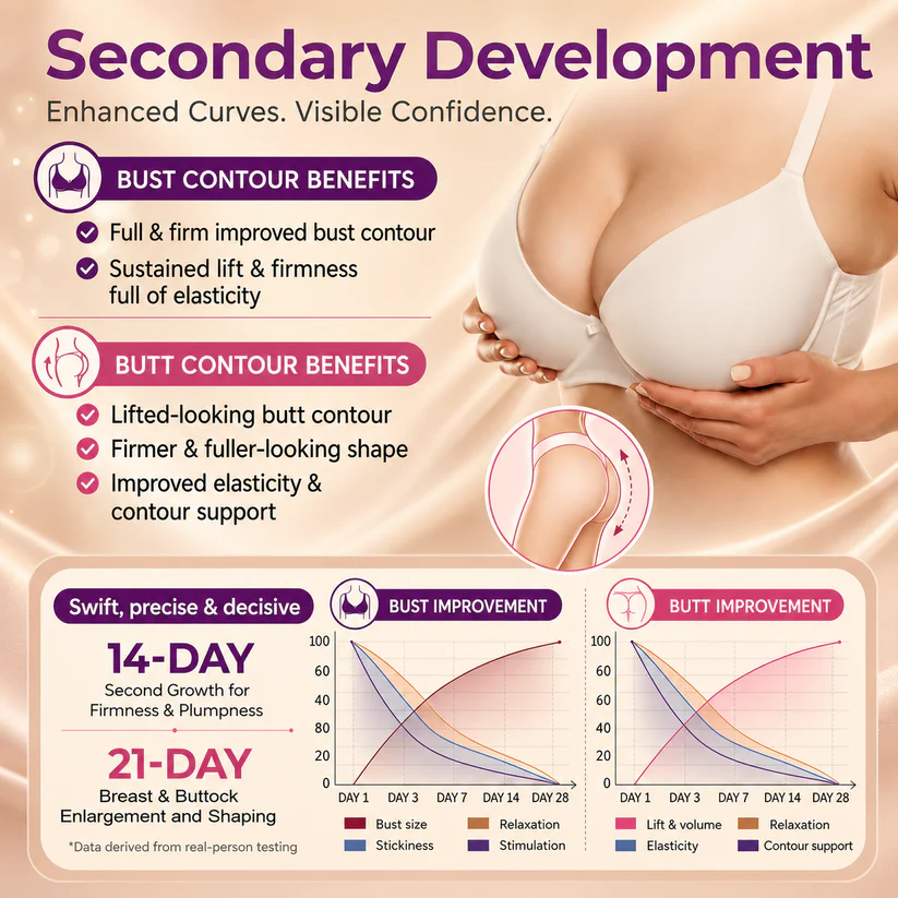 Alcuras®Targeted Breast & Buttock Enhancement Advanced Nano Microneedle Patch