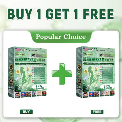 Umex® Metabolic Nano Microneedle Patchus (Just once a day, visible changes in 7 days) Berberine+ Moringa Formula  For obesity, Looseskin,diabetes, sleep apnea, joint issues, and more