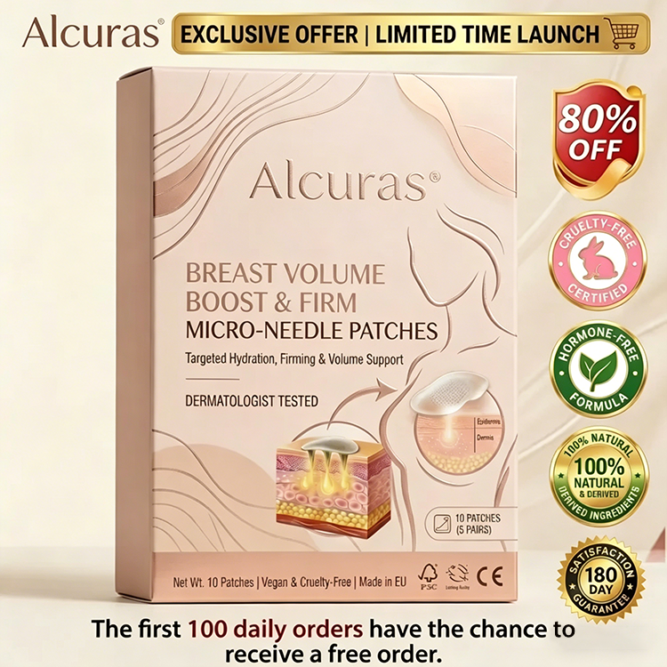 Alcuras®Targeted Breast & Buttock Enhancement Advanced Nano Microneedle Patch