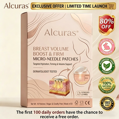 Alcuras®Targeted Breast & Buttock Enhancement Advanced Nano Microneedle Patch